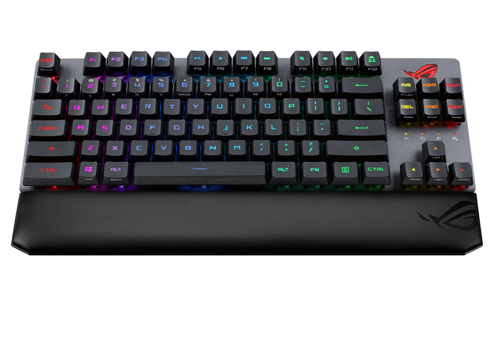 ASUS ROG Strix Scope RX X807 TKL Optical Mechanical Wireless Deluxe RX Red Switch ASUS ROG Strix Scope RX X807 TKL Optical Mechanical Wireless Deluxe RX Red Switch